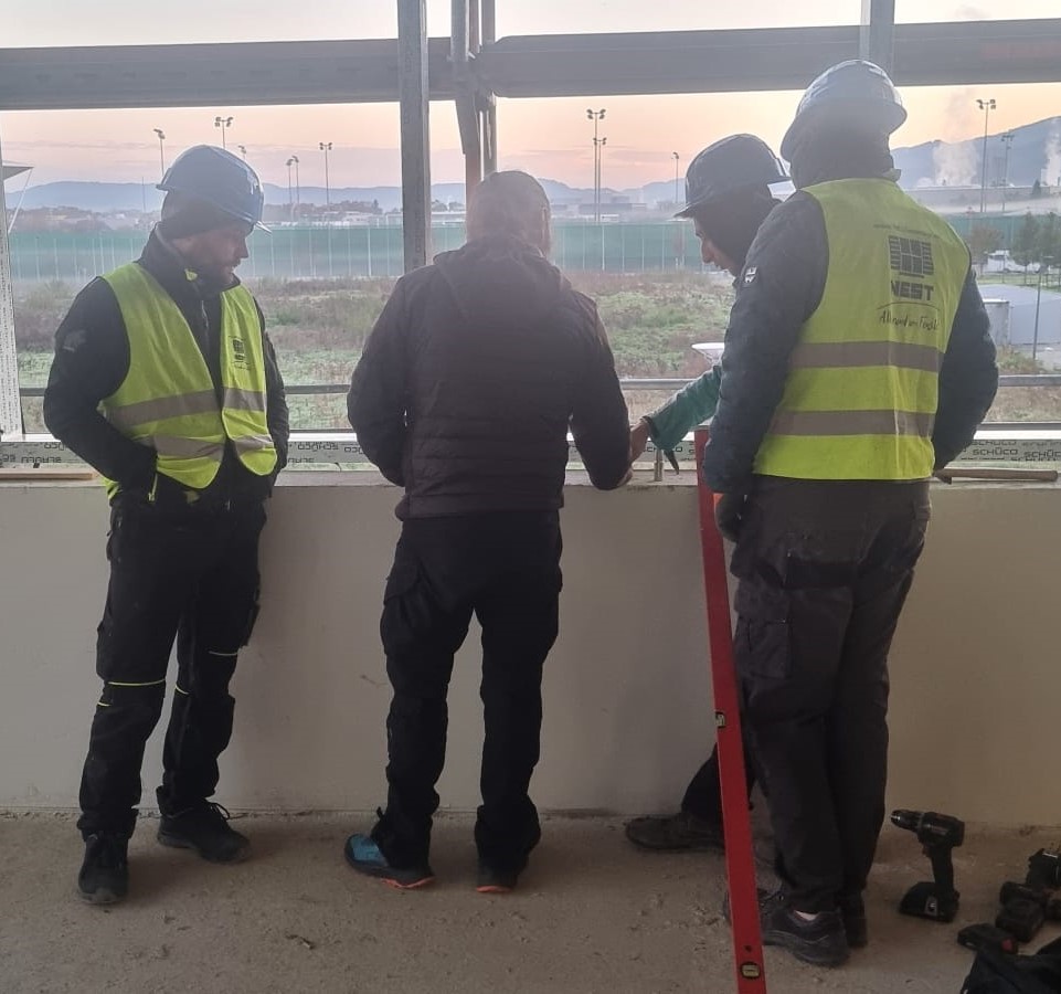 NEST installation team